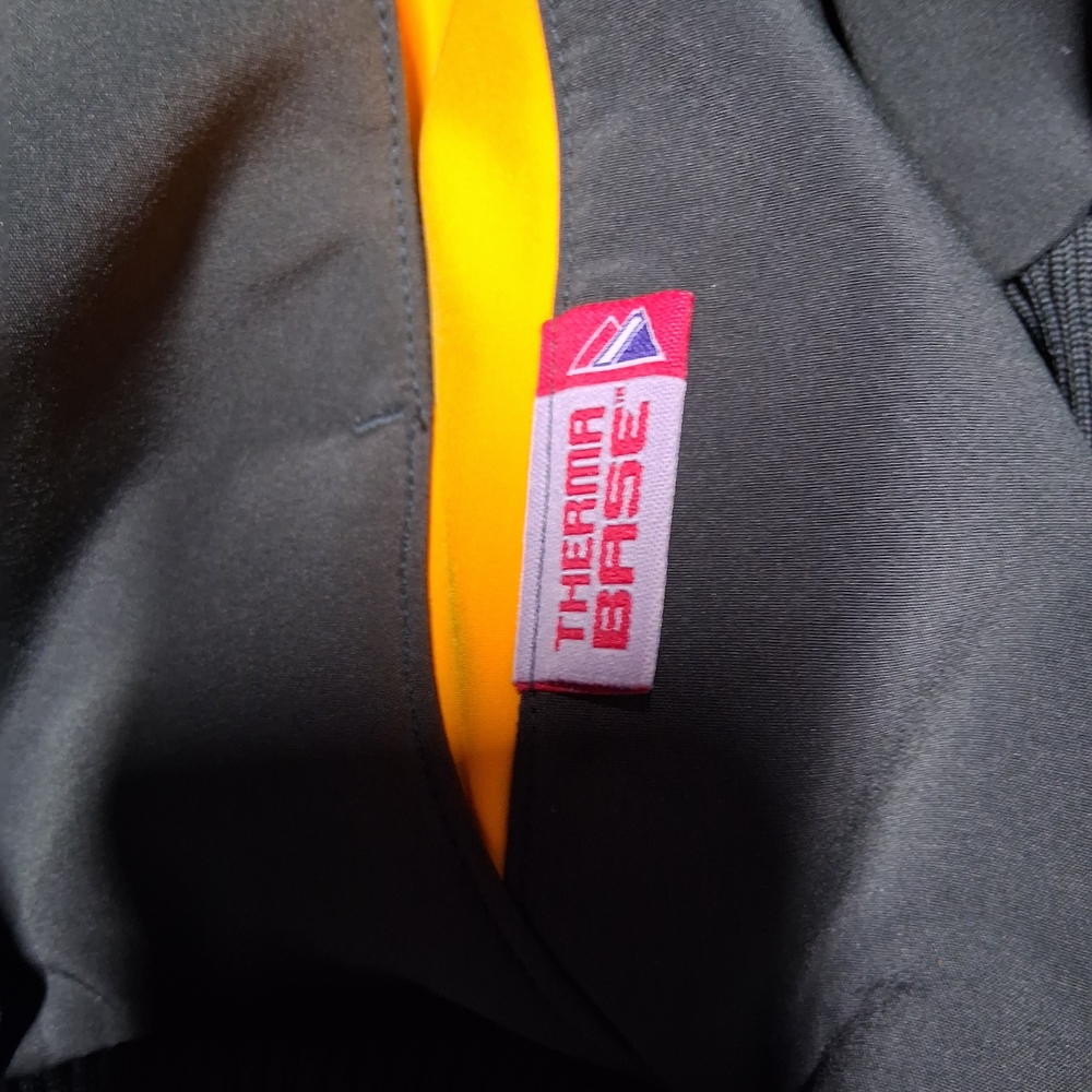 Majestic Green and Yellow Athletics Jacket - Picture 10 of 11